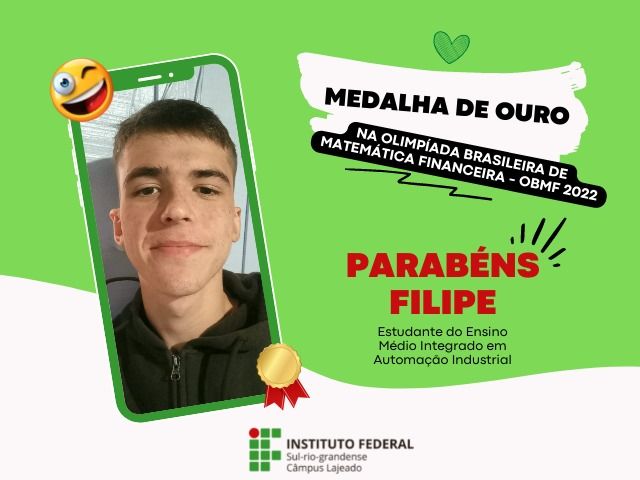 Medalha de Ouro - Olimpíada Brasileira de Matemática Financeira - 2022